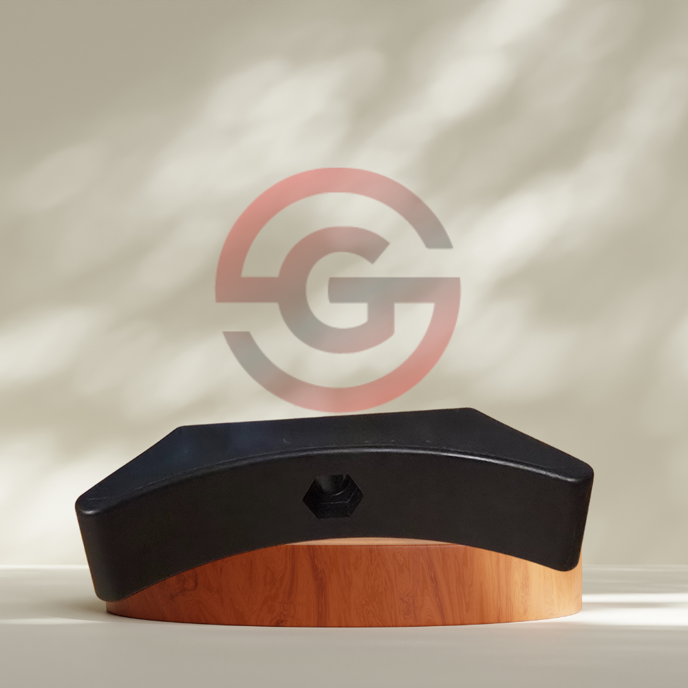 Suport gantere plastic pentru rastel - imagine 2